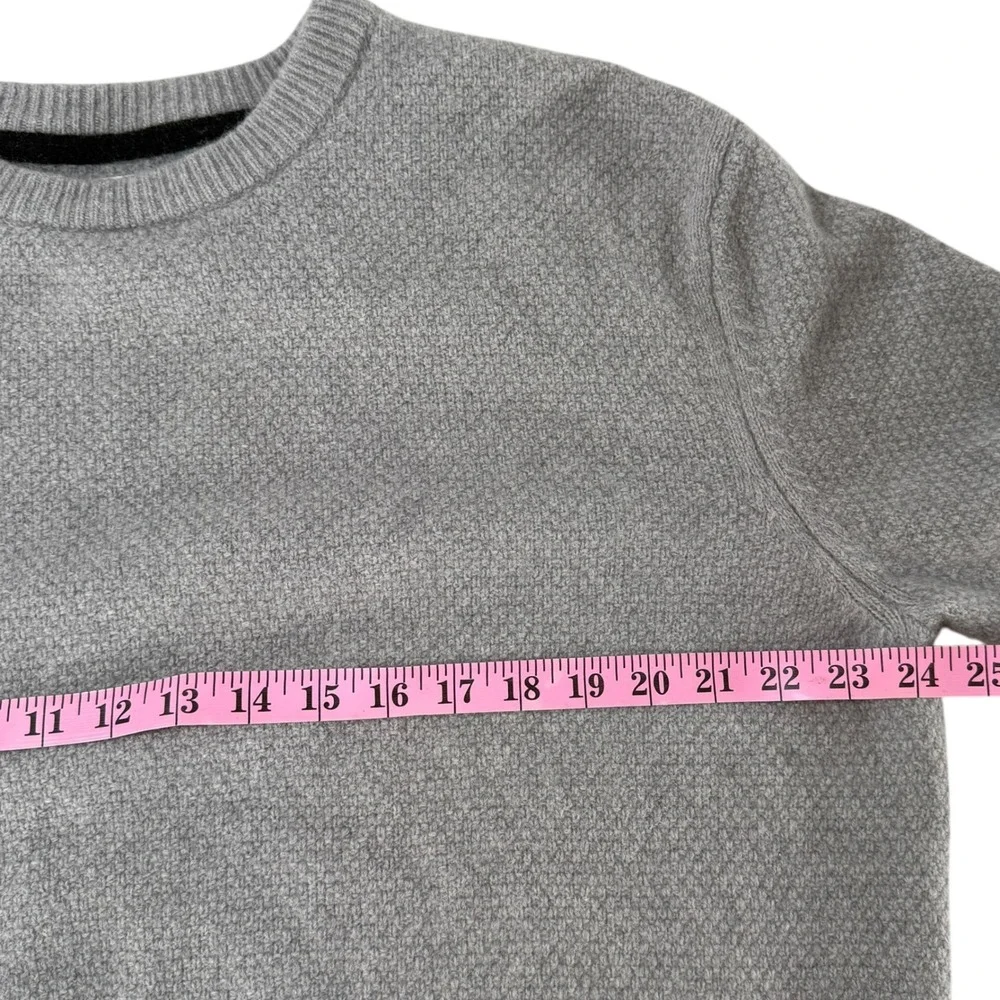 Wills Mens Light Gray Textured Crew Neck Long Sleeve‎ Sweater Size XL MSRP $188